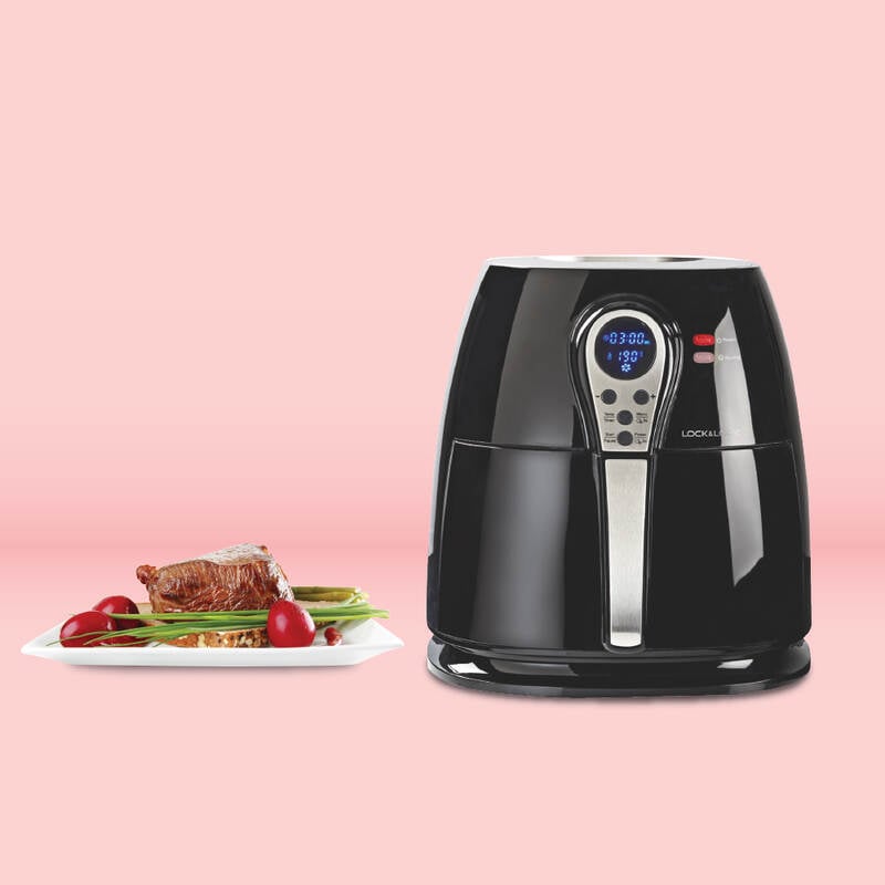 Nồi Chiên Không Dầu LocknLock 3.0L - Màu Đen - EJF276, , large image number null